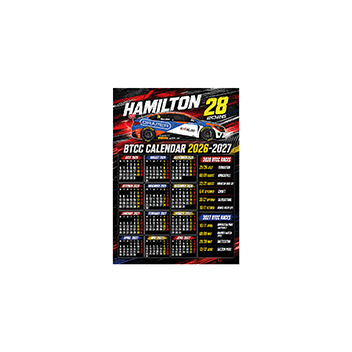 MRP BTCC 2026 Metal Calendars