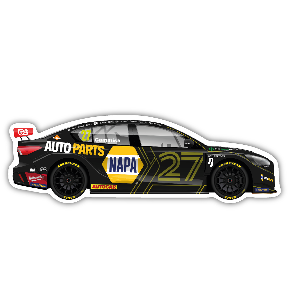 Dan Cammish - NAPA Racing - Ford Focus Titanium - Brands - 2026