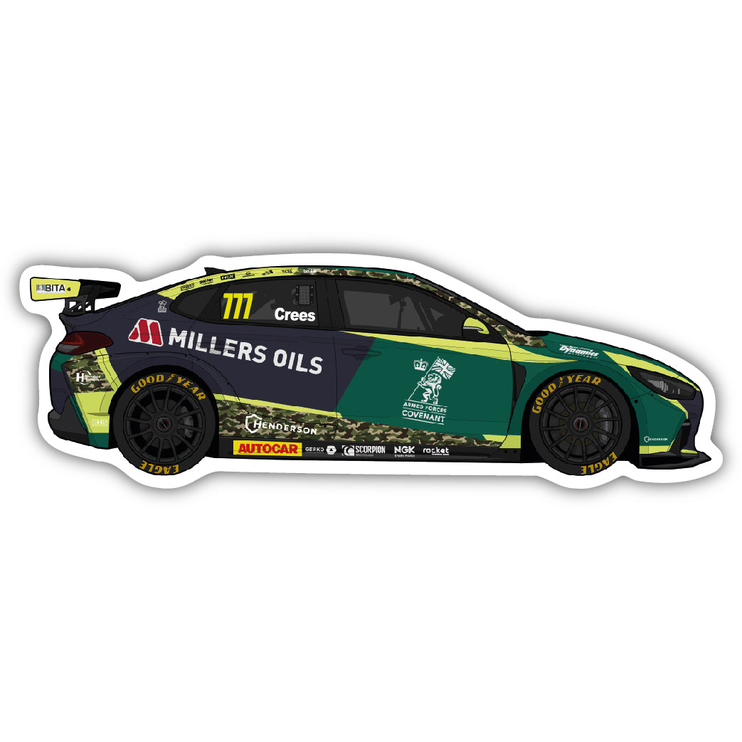 Michael Crees — Team VERTU — Hyundai i30 Fastback N — 2025