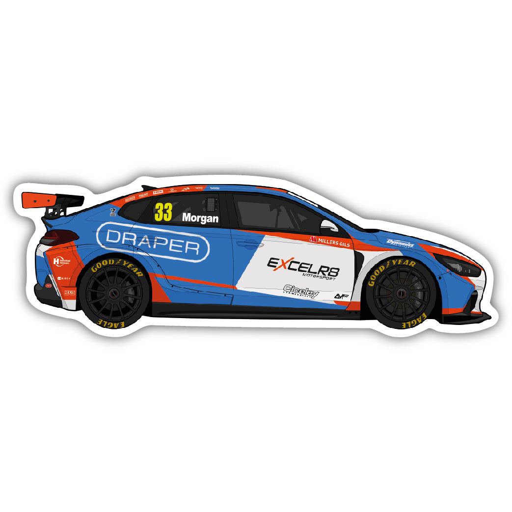 Adam Morgan — Team VERTU — Hyundai i30 Fastback N — 2025