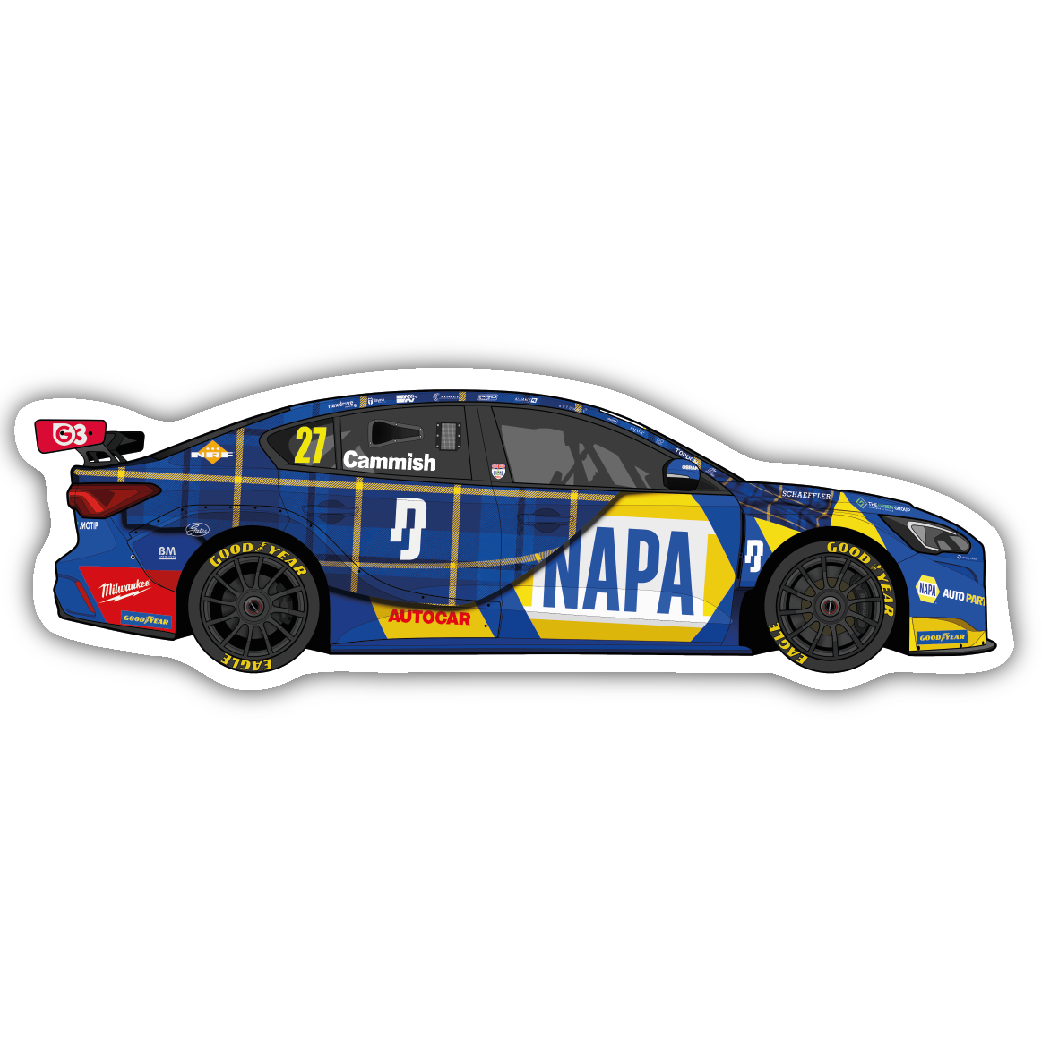Dan Cammish - NAPA Racing - Race Against Dementia - Ford Focus Titanium - 2026