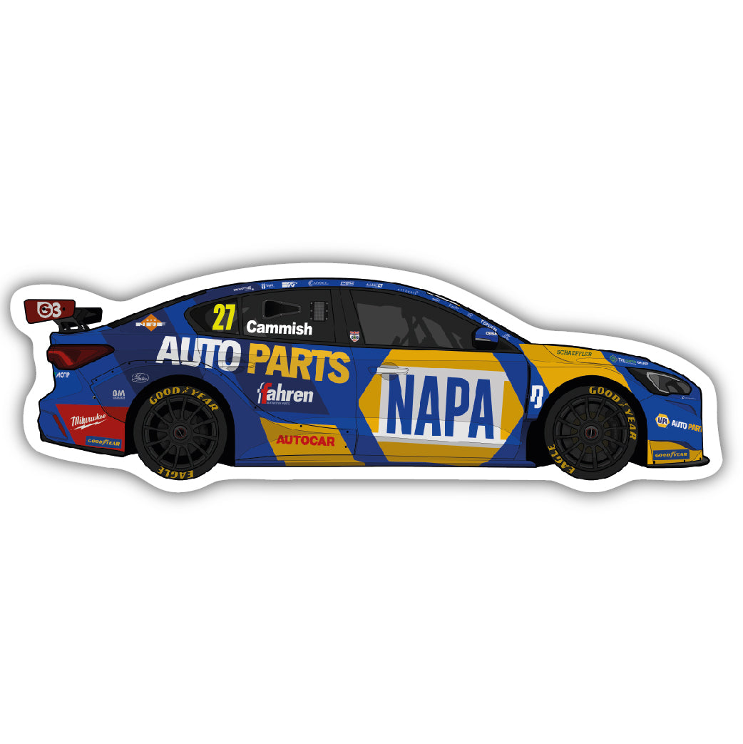 Dan Cammish - NAPA Racing - Ford Focus Titanium - 2026