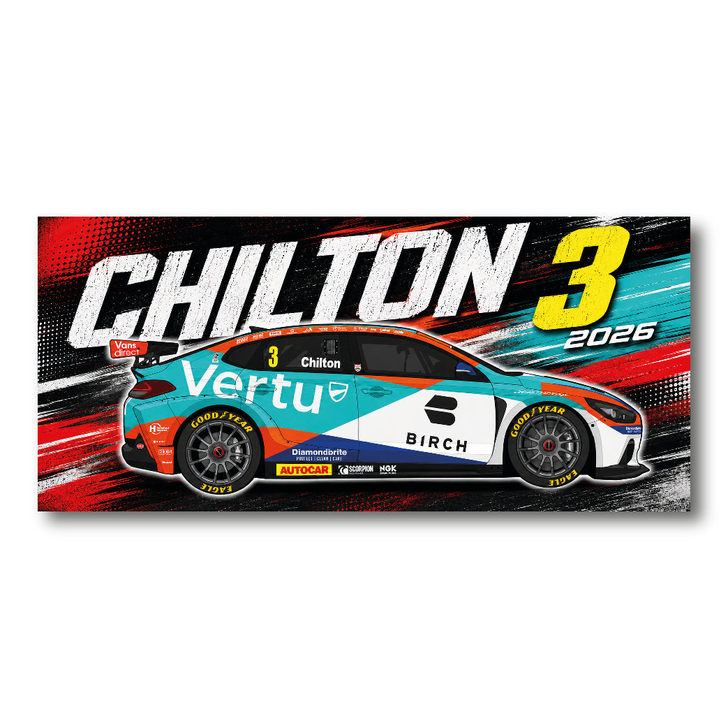 Tom Chilton #3 BTCC Mug 2026