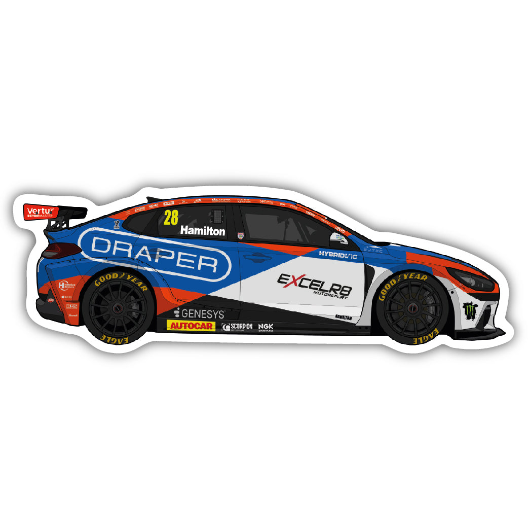 Nicolas Hamilton - Team VERTU - Hyundai i30N - 2026