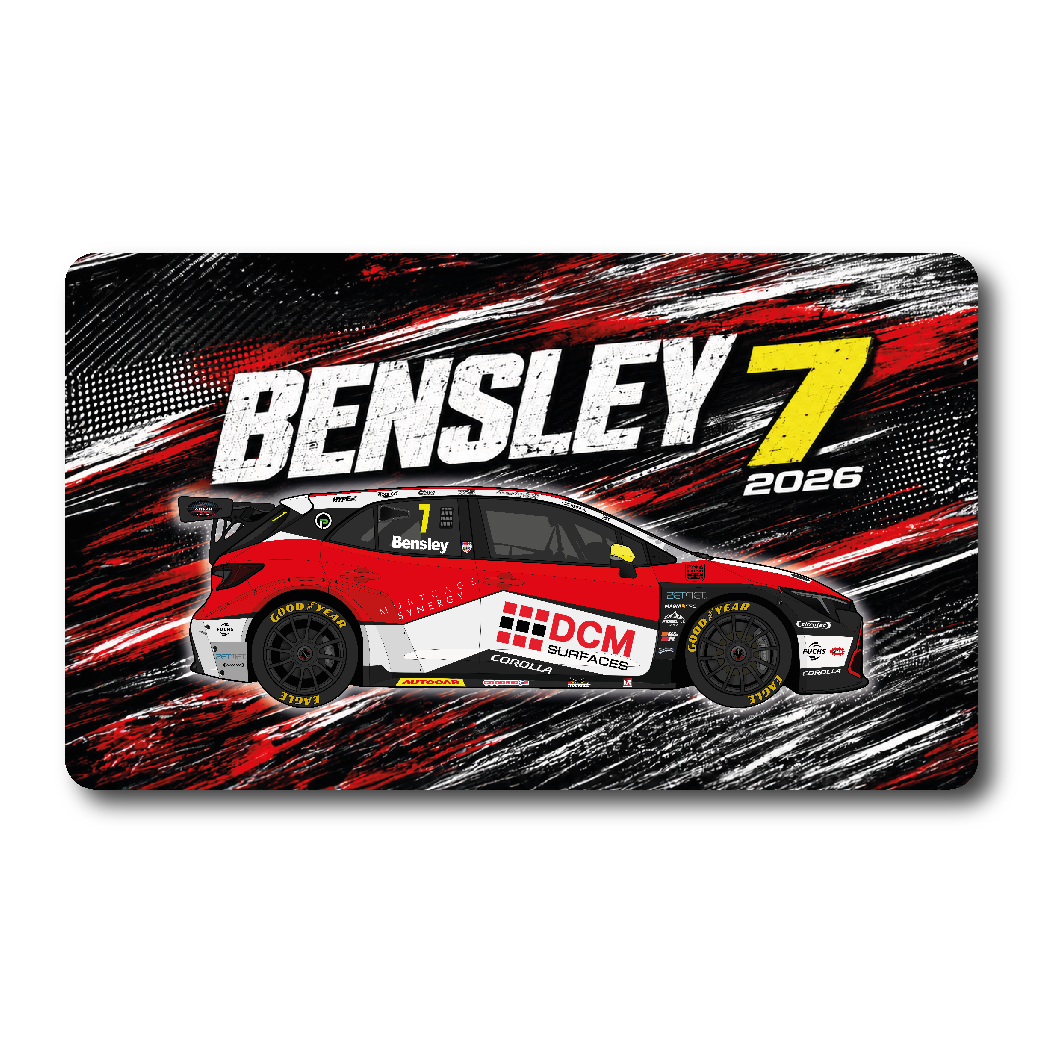 Ryan Bensley - Speedworks Corolla Racing - Toyota Corolla GR Sport - 2026 - Bar Runner/Mat