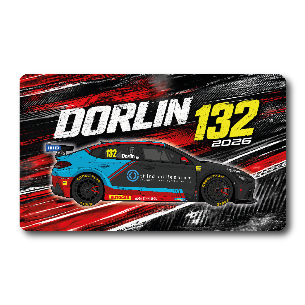 James Dorlin #132 - Restart Racing - Hyundai i30N - 2026 - Bar Runner/Mat
