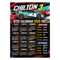 Tom Chilton #3 - Team VERTU - Hyundai i30N - 2026 - Metal Calendar