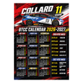 Ricky Collard #11 - Team VERTU - Hyundai i30N - 2026 - Metal Calendar