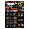 James Dorlin #132 - Restart Racing - Hyundai i30N - 2026 - Metal Calendar