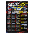 Lewis Selby #15 - NAPA Racing - Ford Focus Titanium - 2026 - Metal Calendar