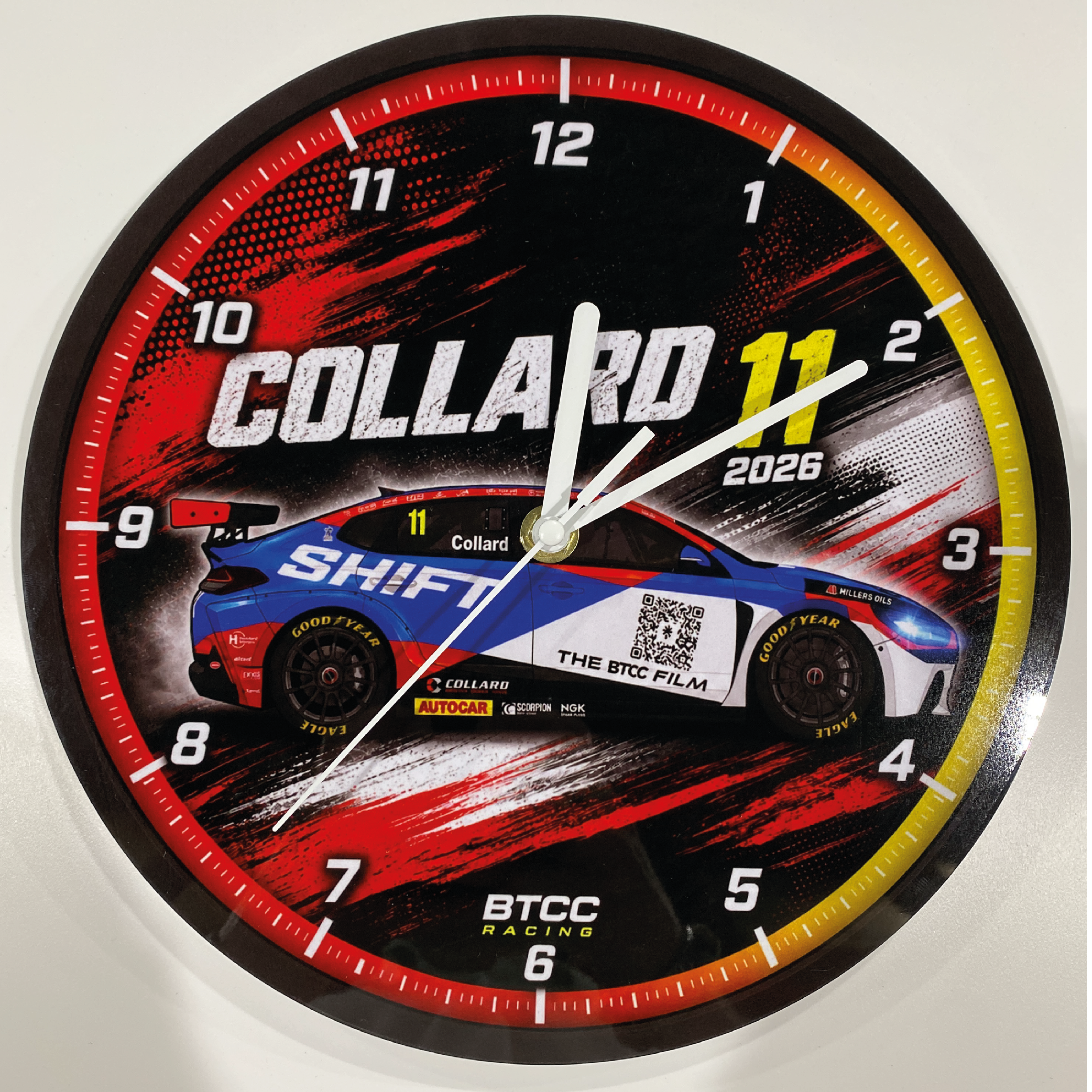 Ricky Collard #11 - Team VERTU - Hyundai i30N - 2026 - Clock