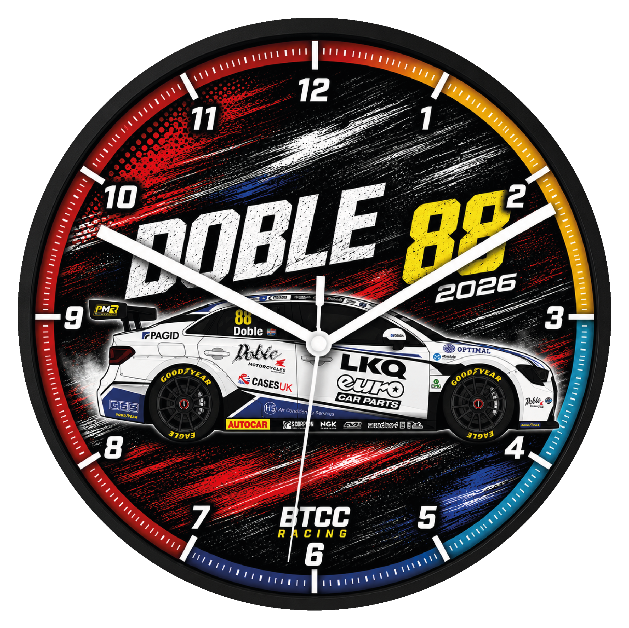 Mikey Doble #88 BTCC Clock 2026