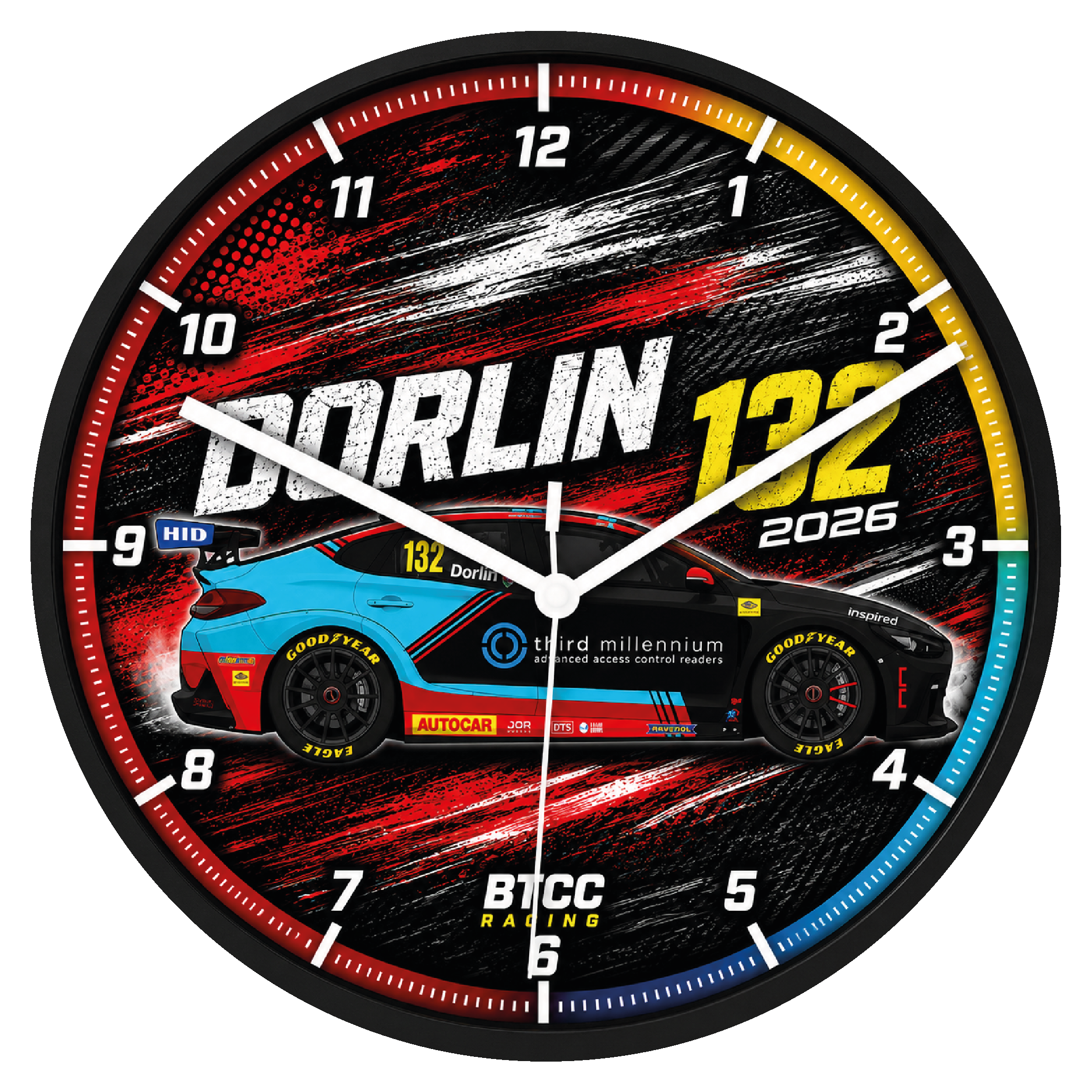 James Dorlin #132 - Restart Racing - Hyundai i30N - 2026 - Clock