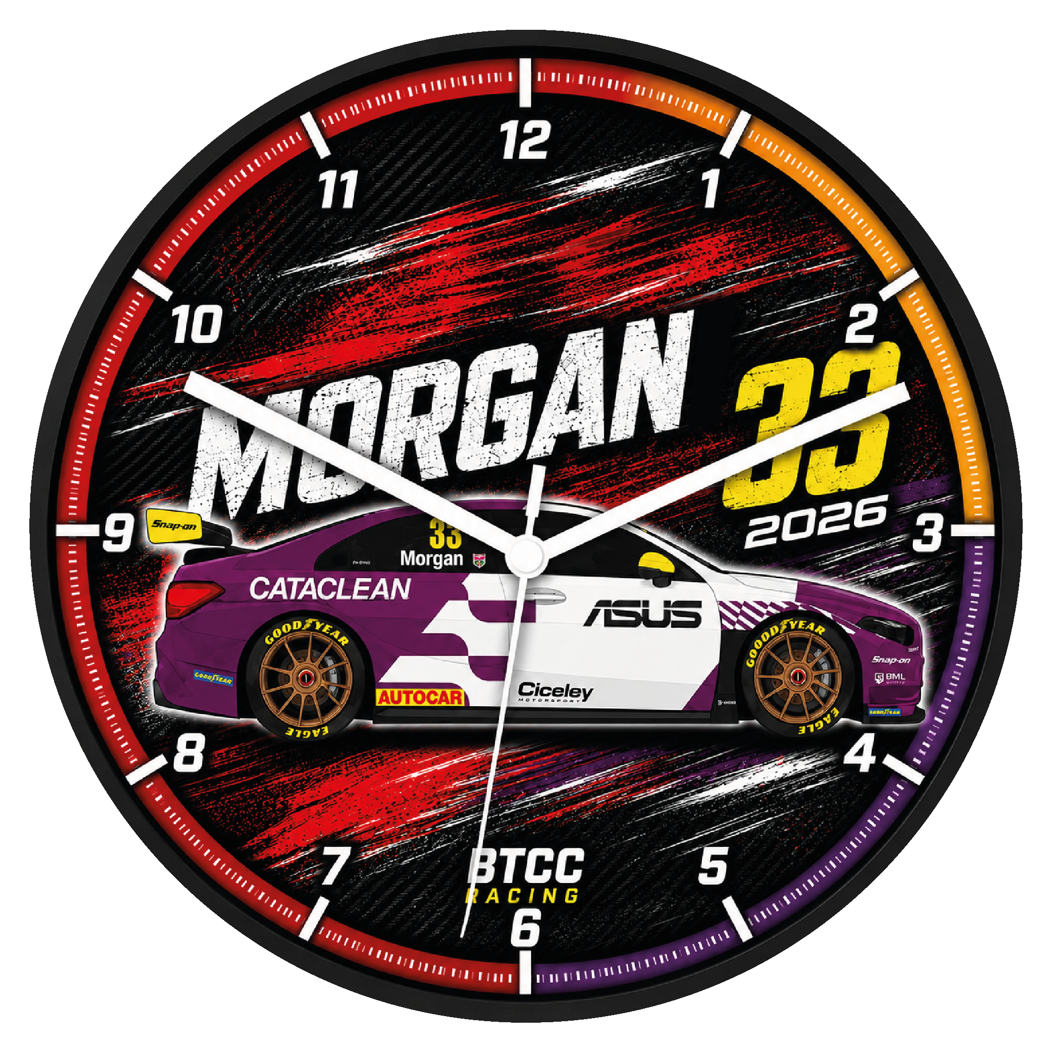 Adam Morgan #33 BTCC Clock 2026
