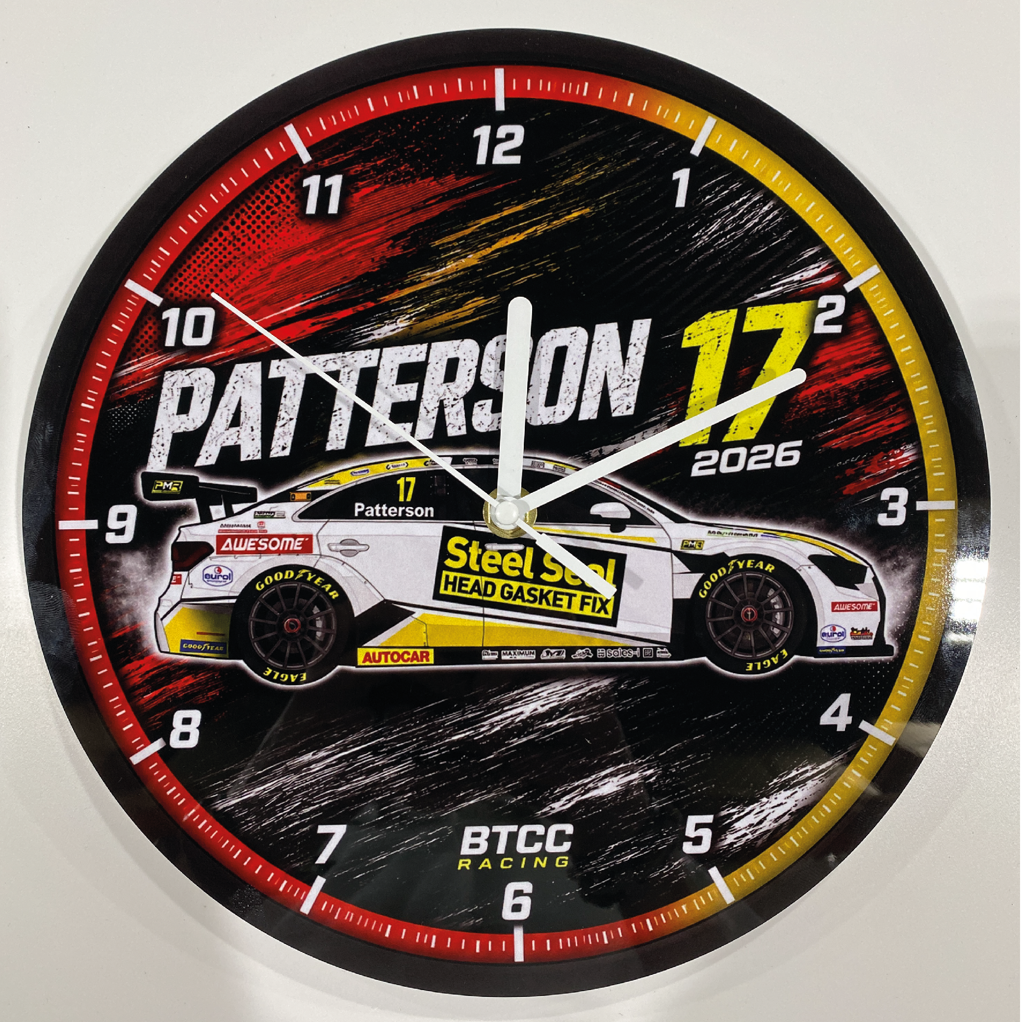 Dexter Patterson #17 - Steel Seal with Power Maxed Racing - Audi A3 Saloon - 2026 - Clock