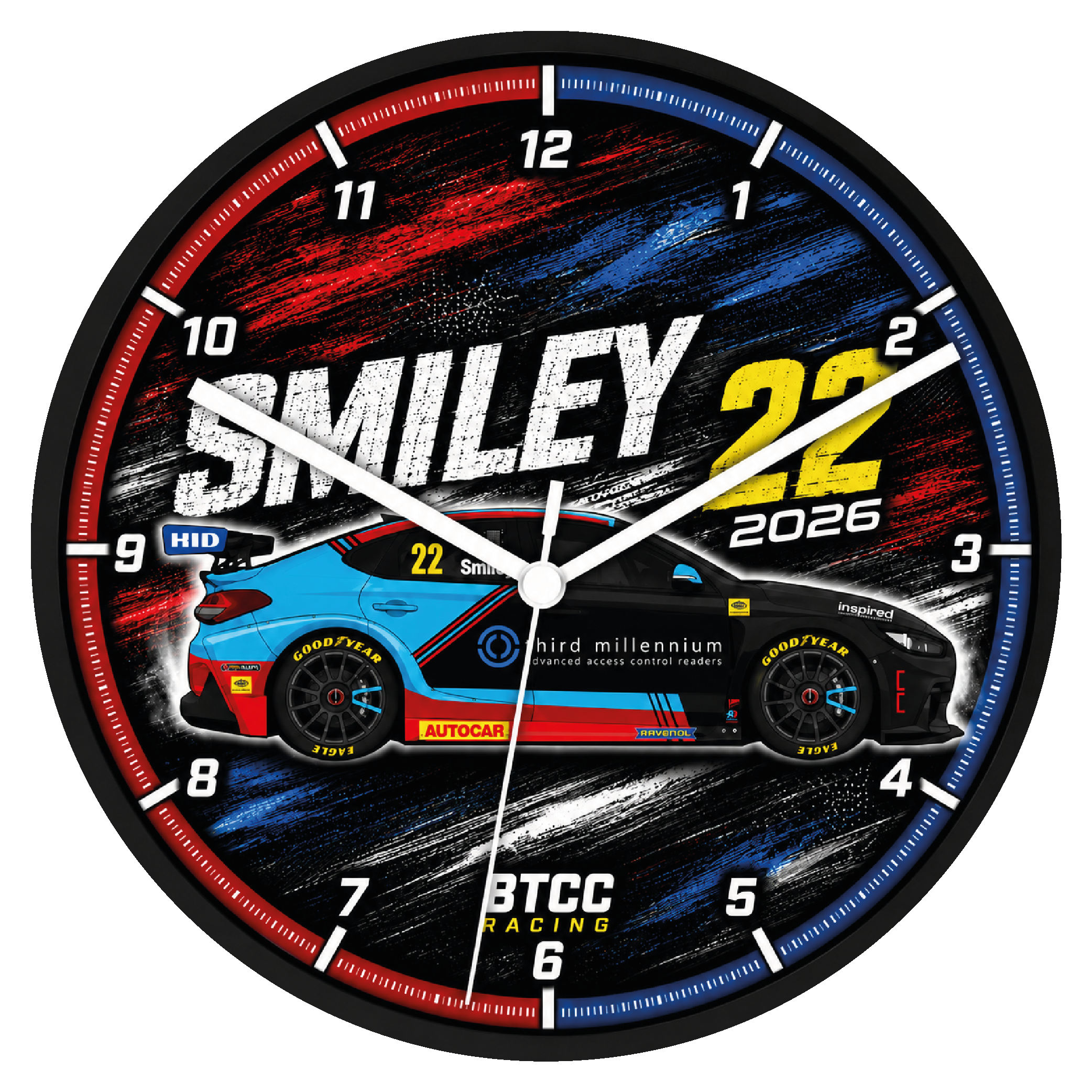 Chris Smiley #22 - Restart Racing - Hyundai i30N - 2026 - Clock