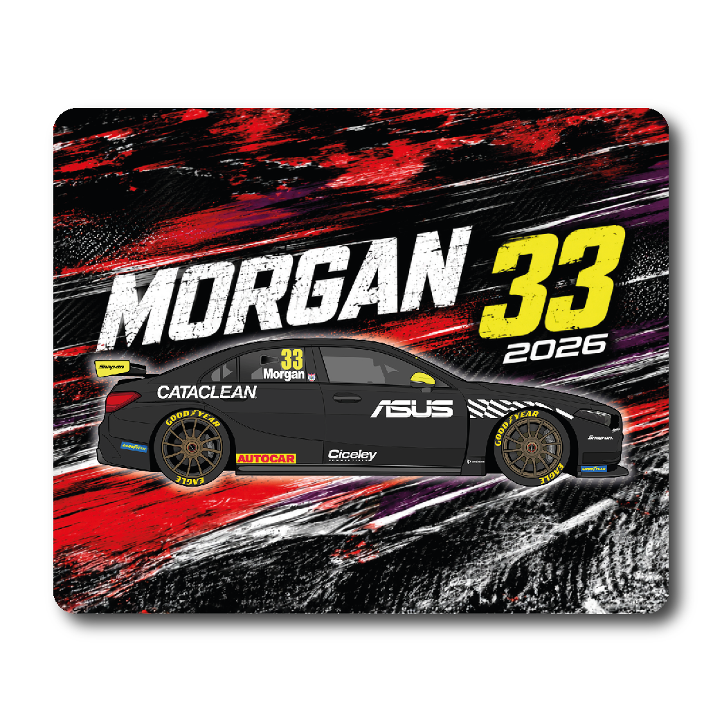 Adam Morgan #33 - CPRL - Mercedes-Benz A35 Saloon - 2026 - Mouse Mat