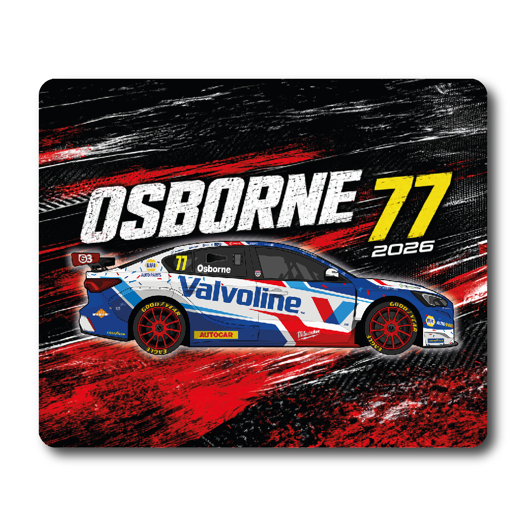 Sam Osborne #77 - NAPA Racing (RAD Donington) - Ford Focus Titanium - 2026 - Mouse Mat