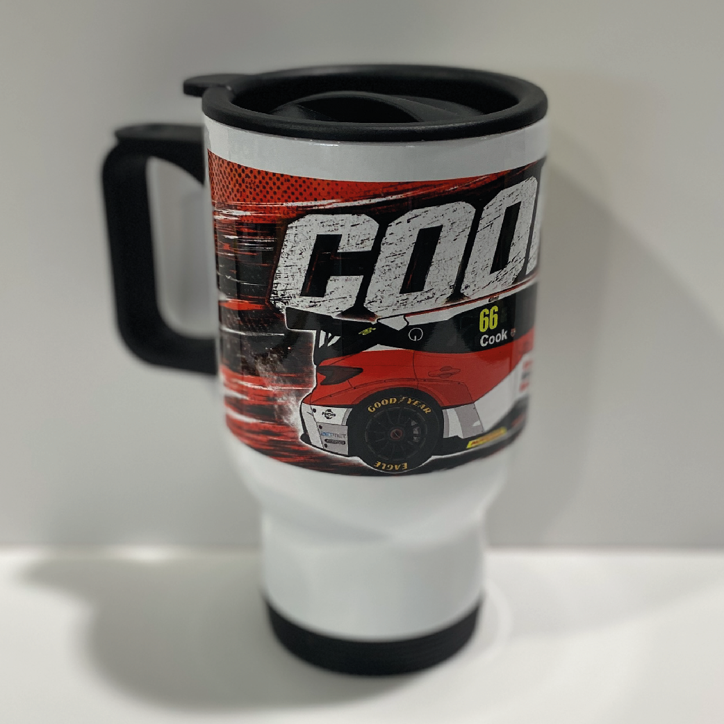 Josh Cook #66 B- Speedworks Corolla Racing - Toyota Corolla GR Sport - 2026 - Travel Mug