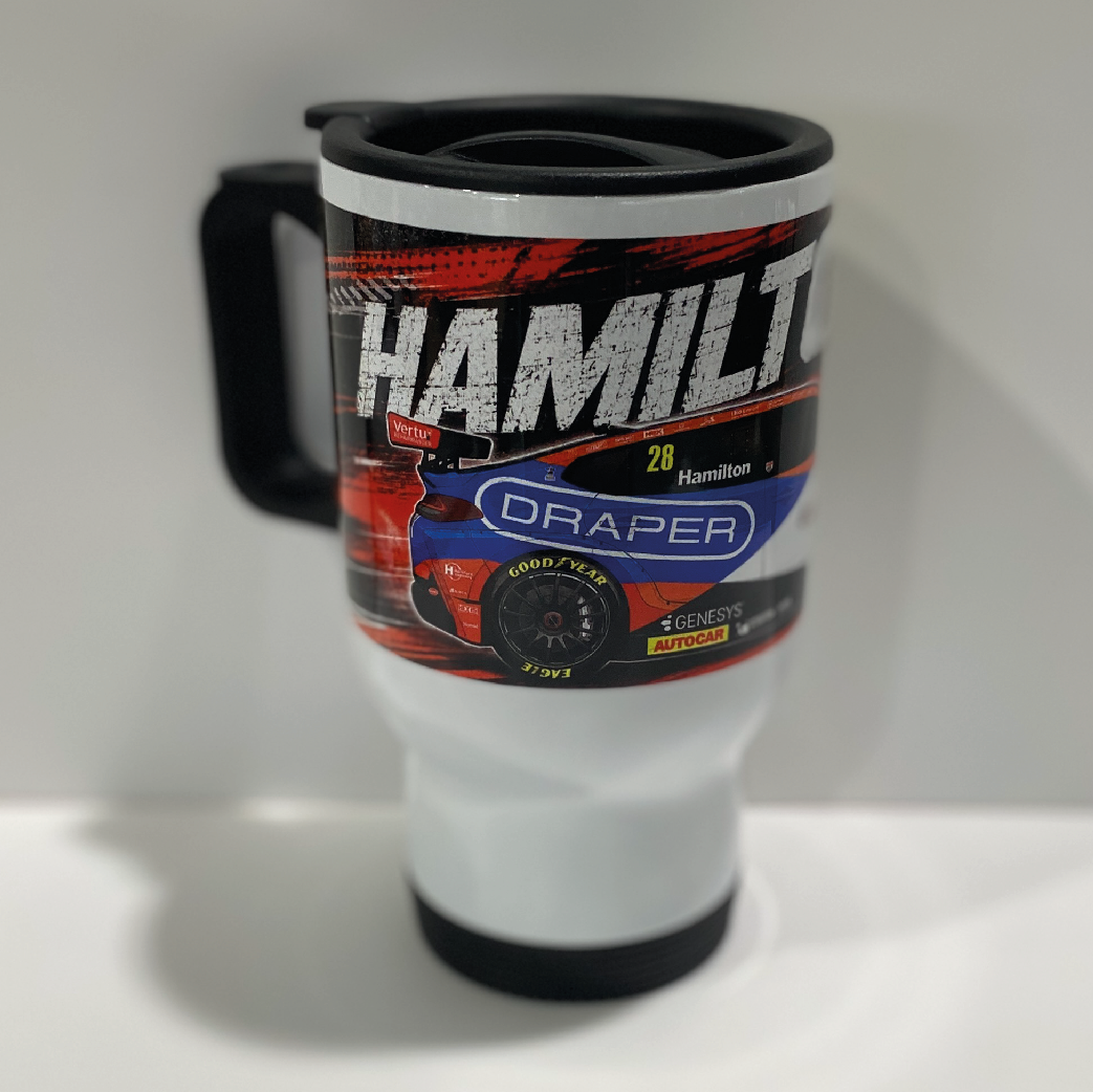 Nicolas Hamilton #28 - Team VERTU - Hyundai i30N - 2026 - Travel Mug