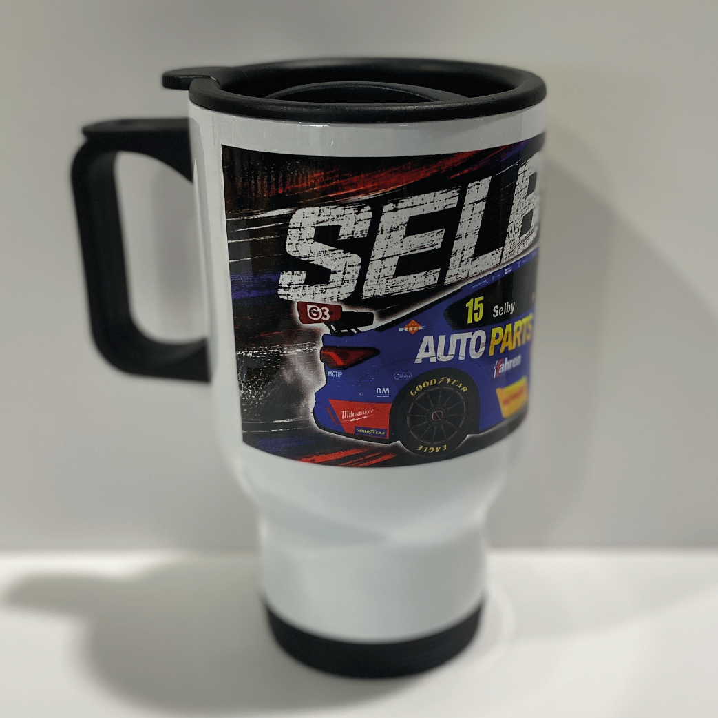 Lewis Selby #15 - NAPA Racing - Ford Focus Titanium - 2026 - Travel Mug