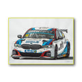 Colin Turkington – 2022 Foamex Print