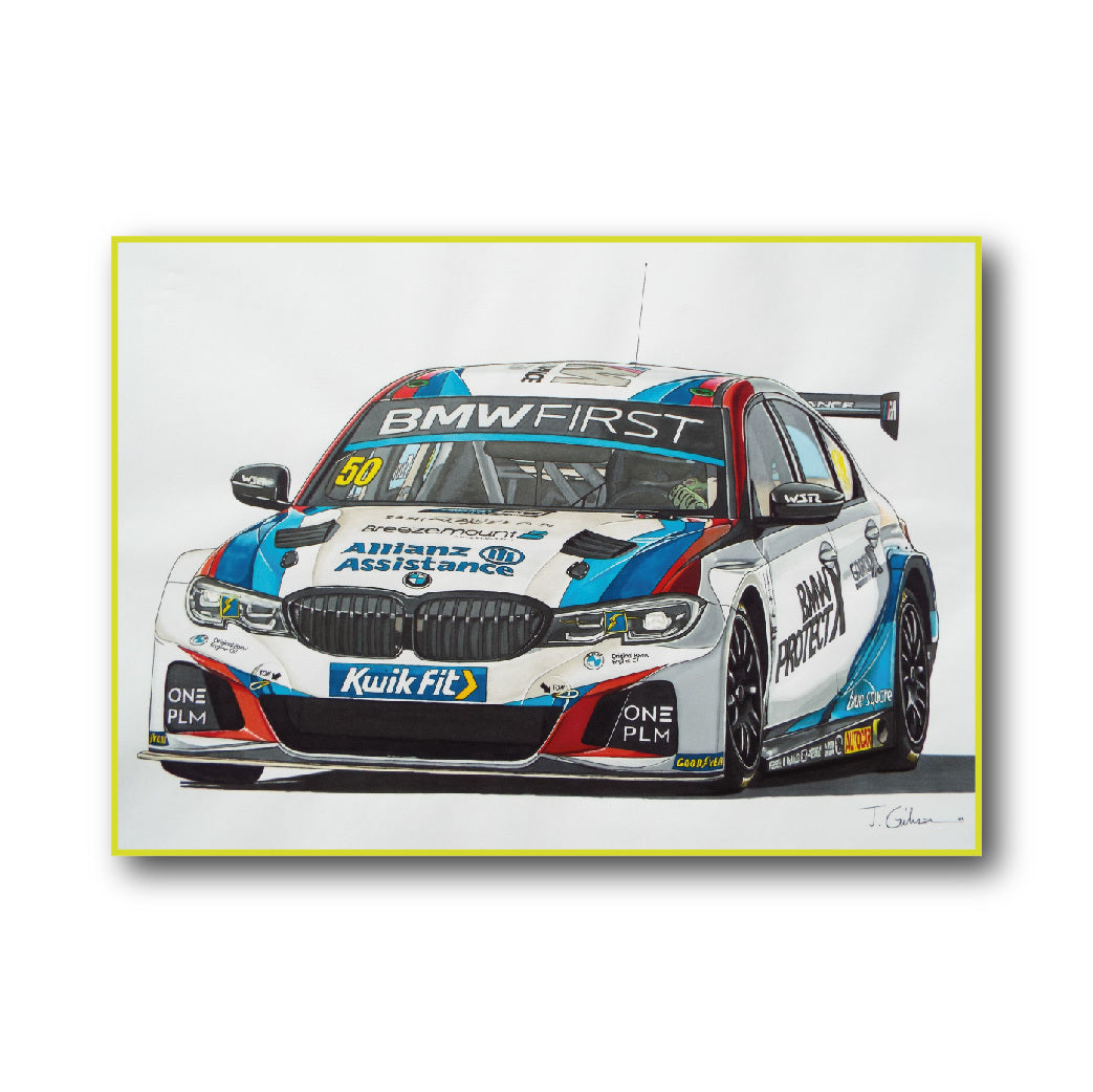 Colin Turkington – 2022 Foamex Print