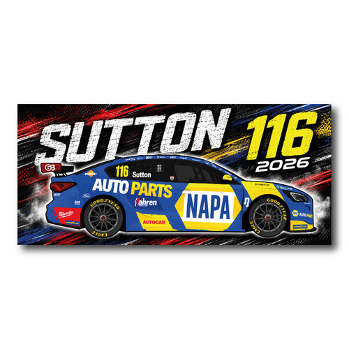Ash Sutton #116 - NAPA Racing - Ford Focus Titanium - 2026 - Bottle