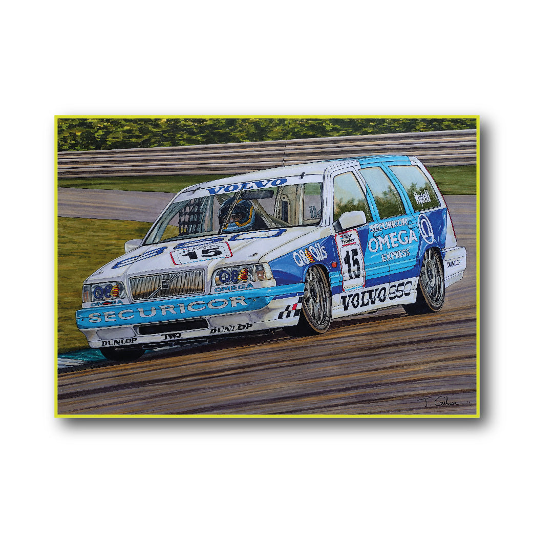 Solid Volvo Estate – 1994 Foamex Print