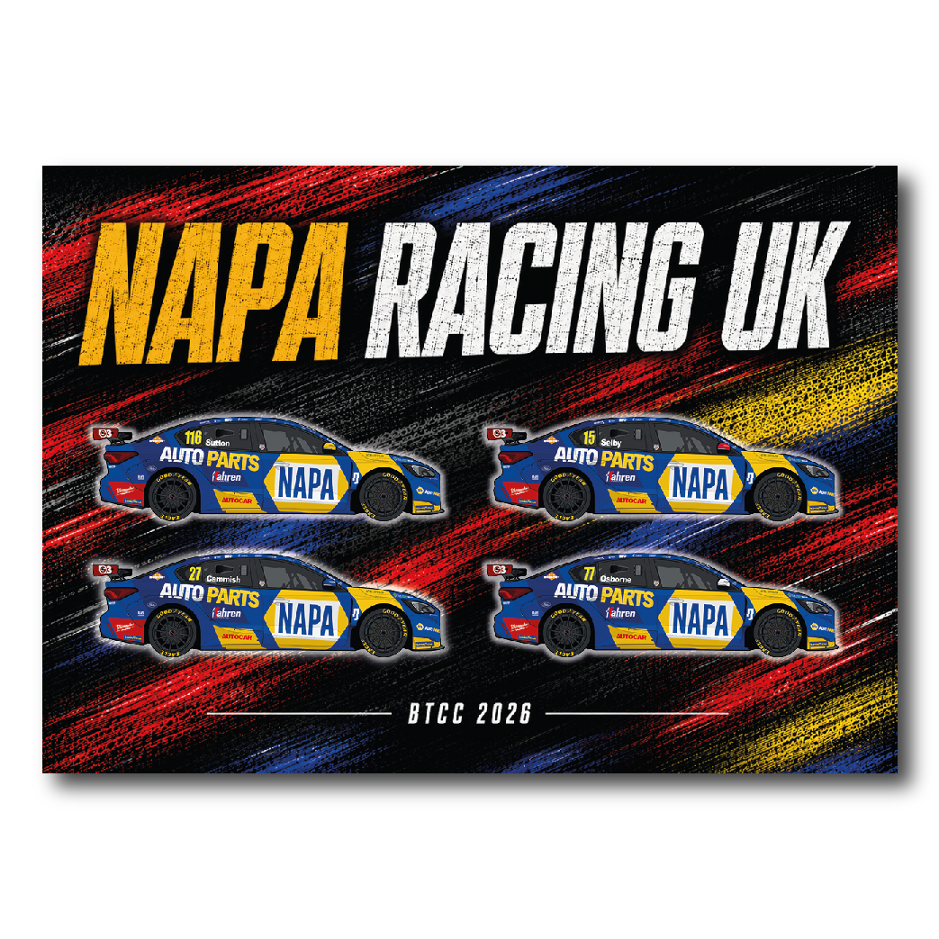 NAPA Racing UK Team Print