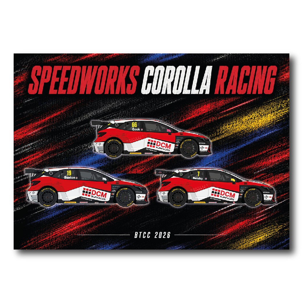 Speedworks Corolla Racing Team Print