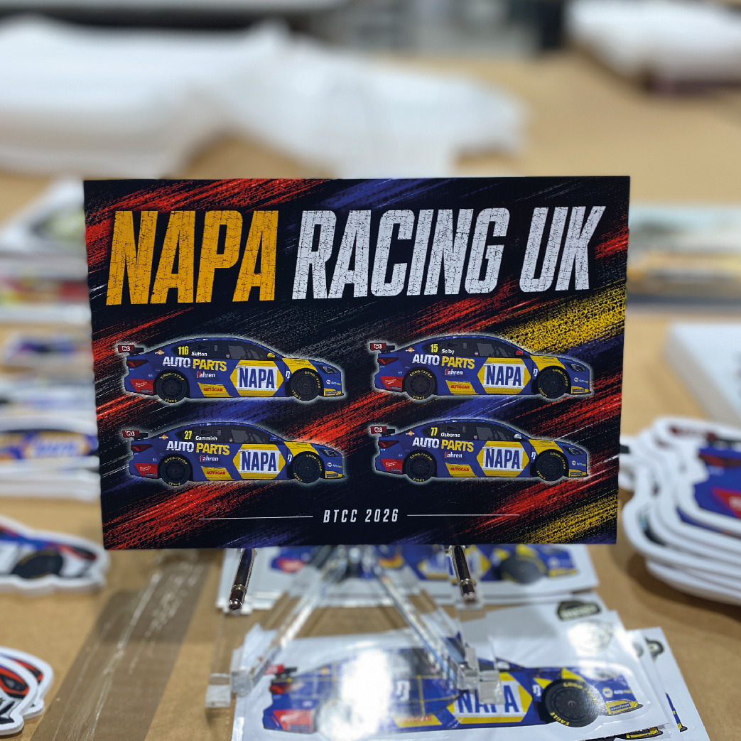 NAPA Racing UK Team Print