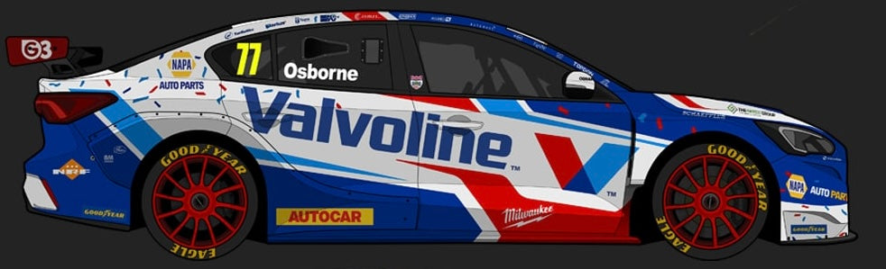Sam Osborne - NAPA Racing - Race Against Dementia - Ford Focus Titanium - 2026
