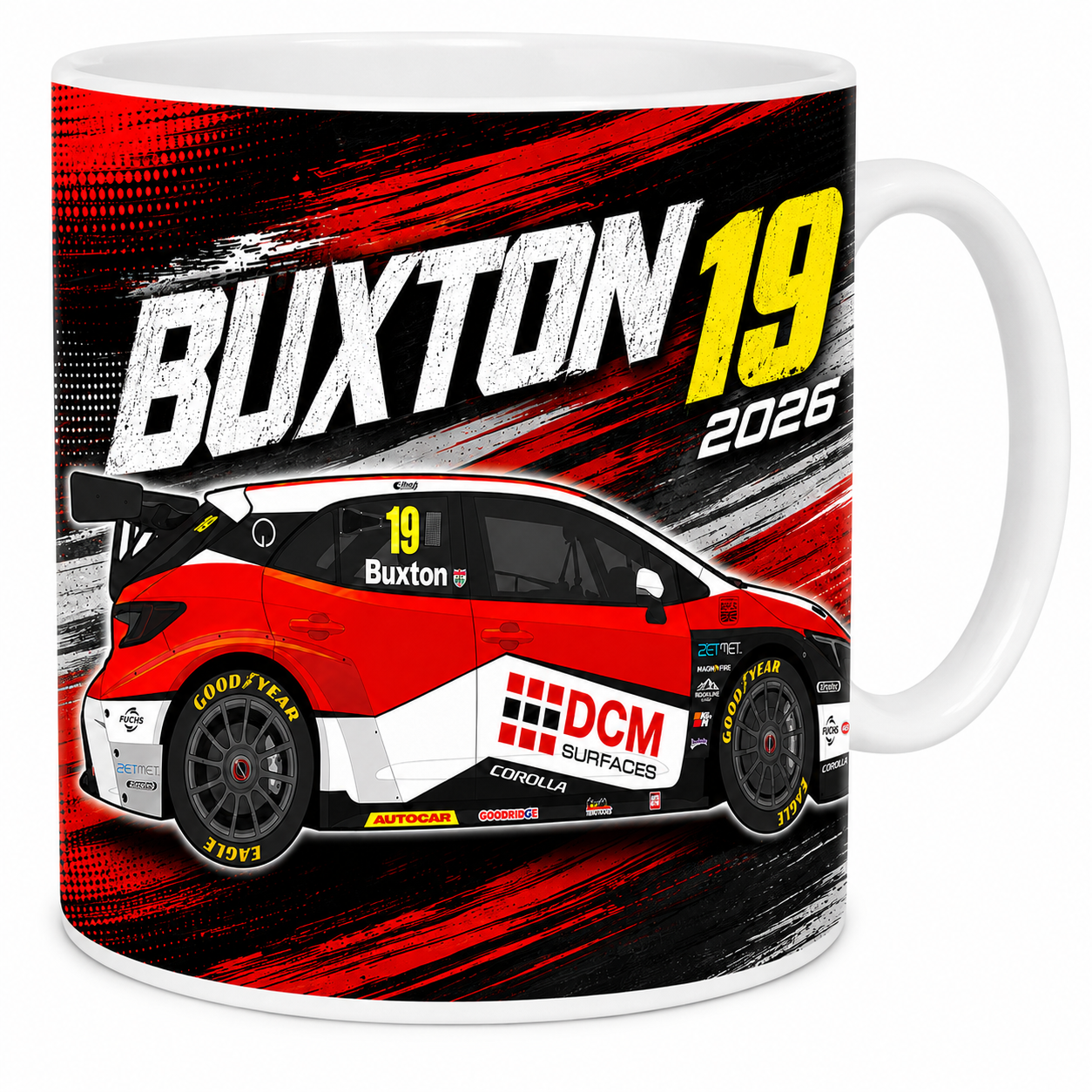 Max Buxton #19 BTCC Mug 2026