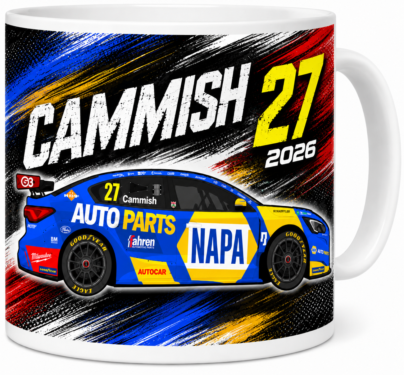 Dan Cammish #27 BTCC Mug 2026