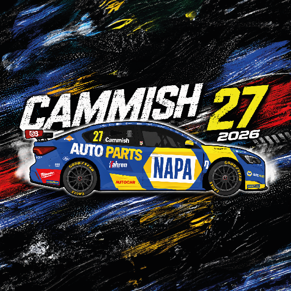 Dan Cammish #27 - NAPA Racing - Ford Focus Titanium - 2026 - Coaster