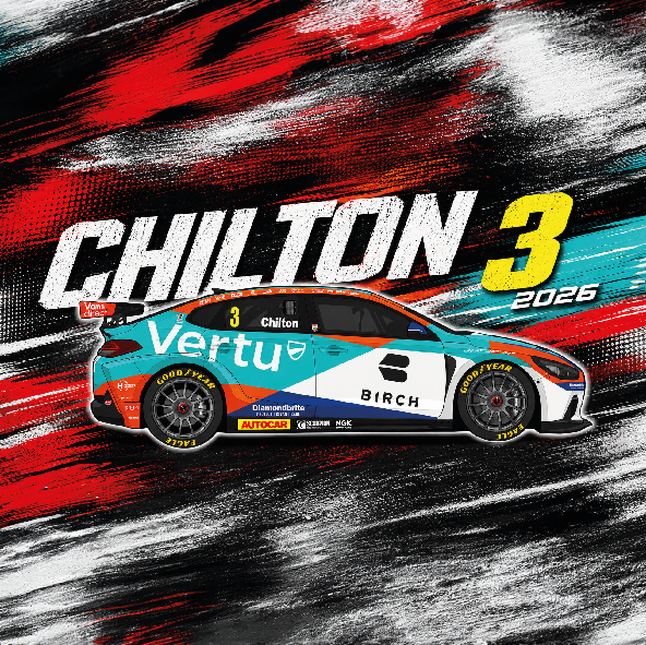 Tom Chilton #3 - Team VERTU - Hyundai i30N - 2026 - Coaster