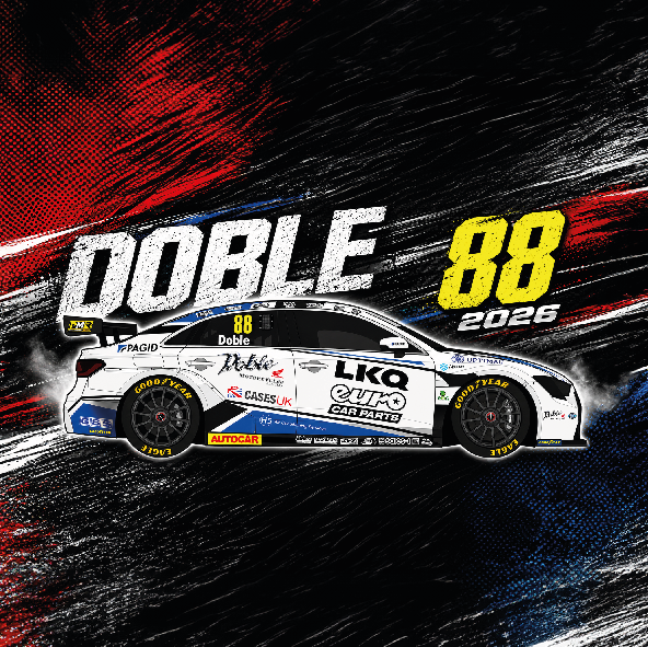 Mikey Doble #88 BTCC Coaster 2026