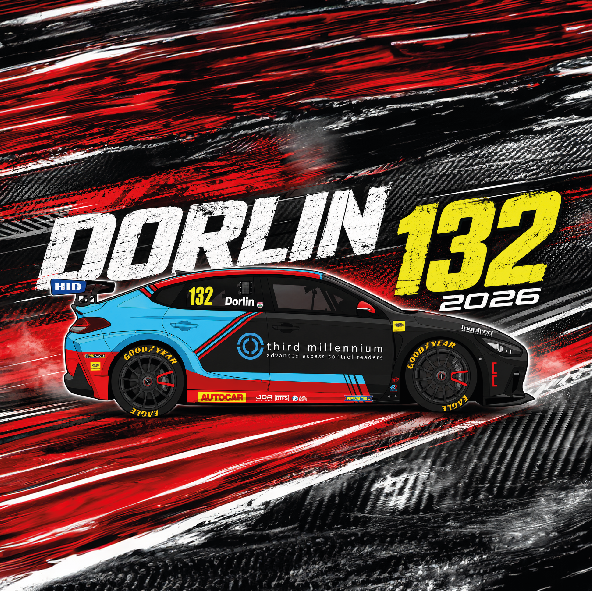 James Dorlin #132 - Restart Racing - Hyundai i30N - 2026 - Coaster