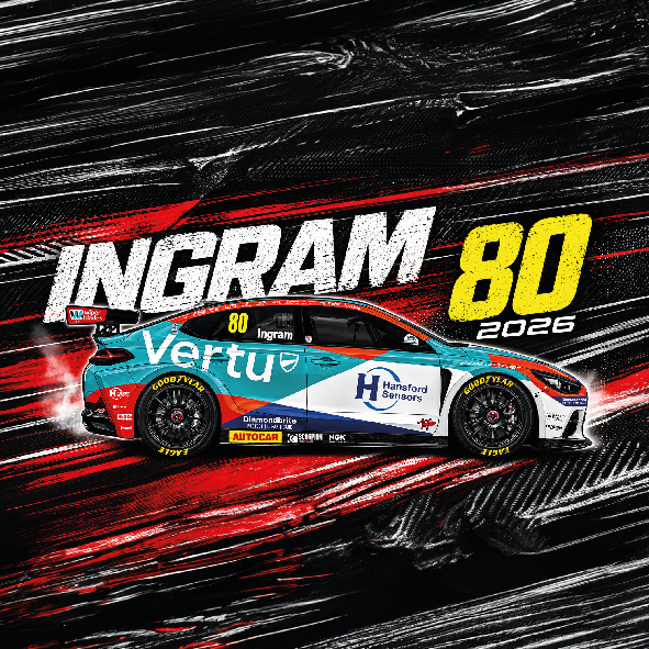 Tom Ingram #80 - Team VERTU - Hyundai i30N - 2026 - Coaster