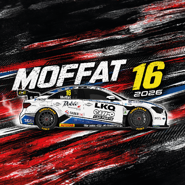 Aiden Moffat #16 - LKQ Euro Car Parts with Power Maxed Racing - Audi A3 Saloon - 2026 - Coaster