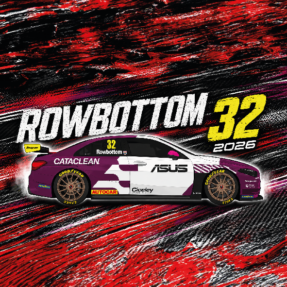 Daniel Rowbottom #32 BTCC Coaster