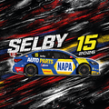 Lewis Selby #15 - NAPA Racing - Ford Focus Titanium - 2026 - Coaster