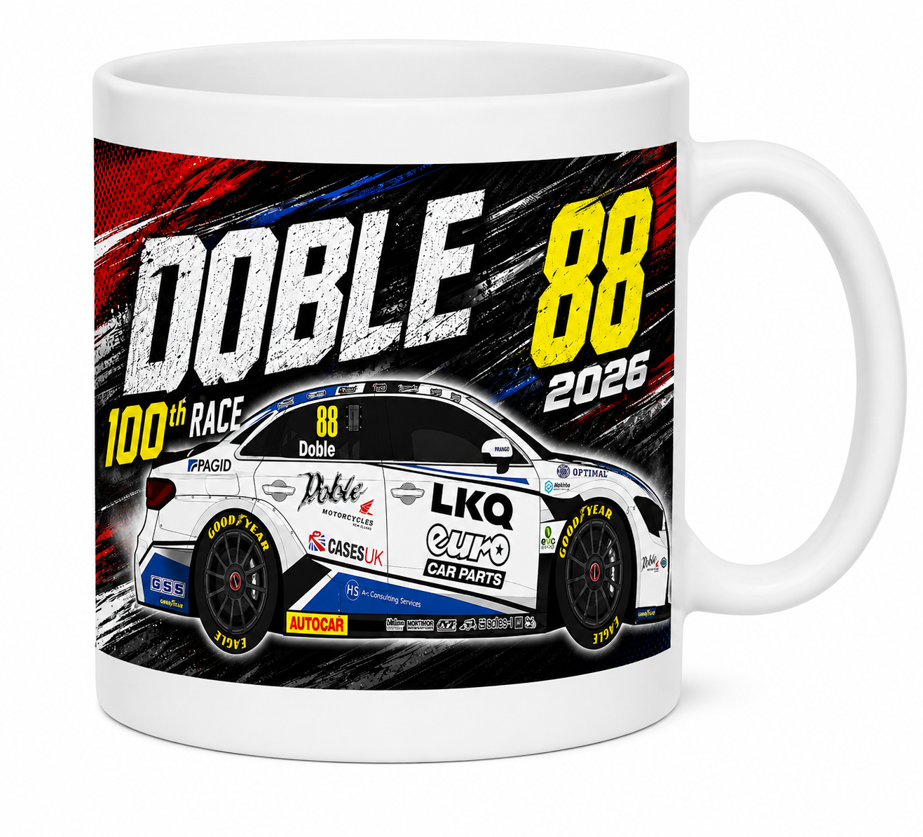 Mikey Doble #88 BTCC Mug 2026