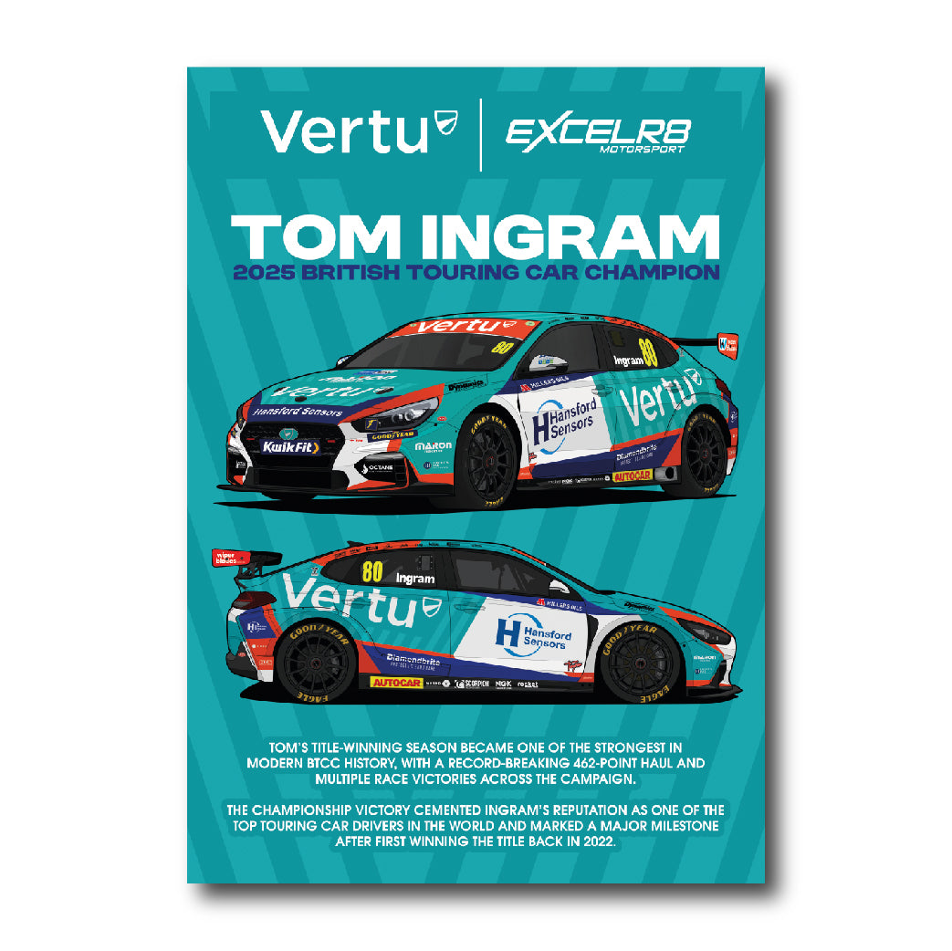 Tom Ingram – 2025 Foamex Print