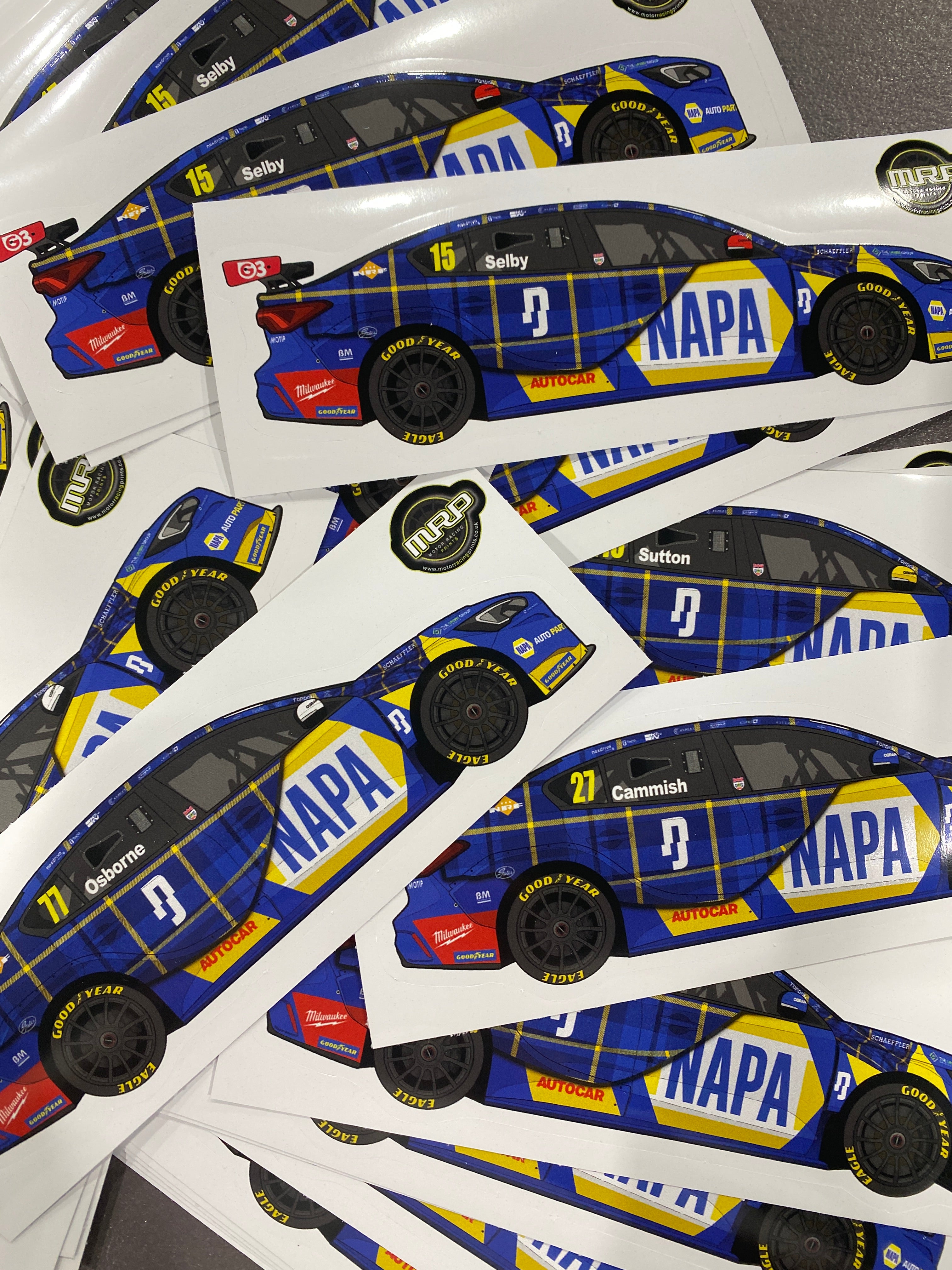 Sam Osborne - NAPA Racing - Race Against Dementia - Ford Focus Titanium - 2026