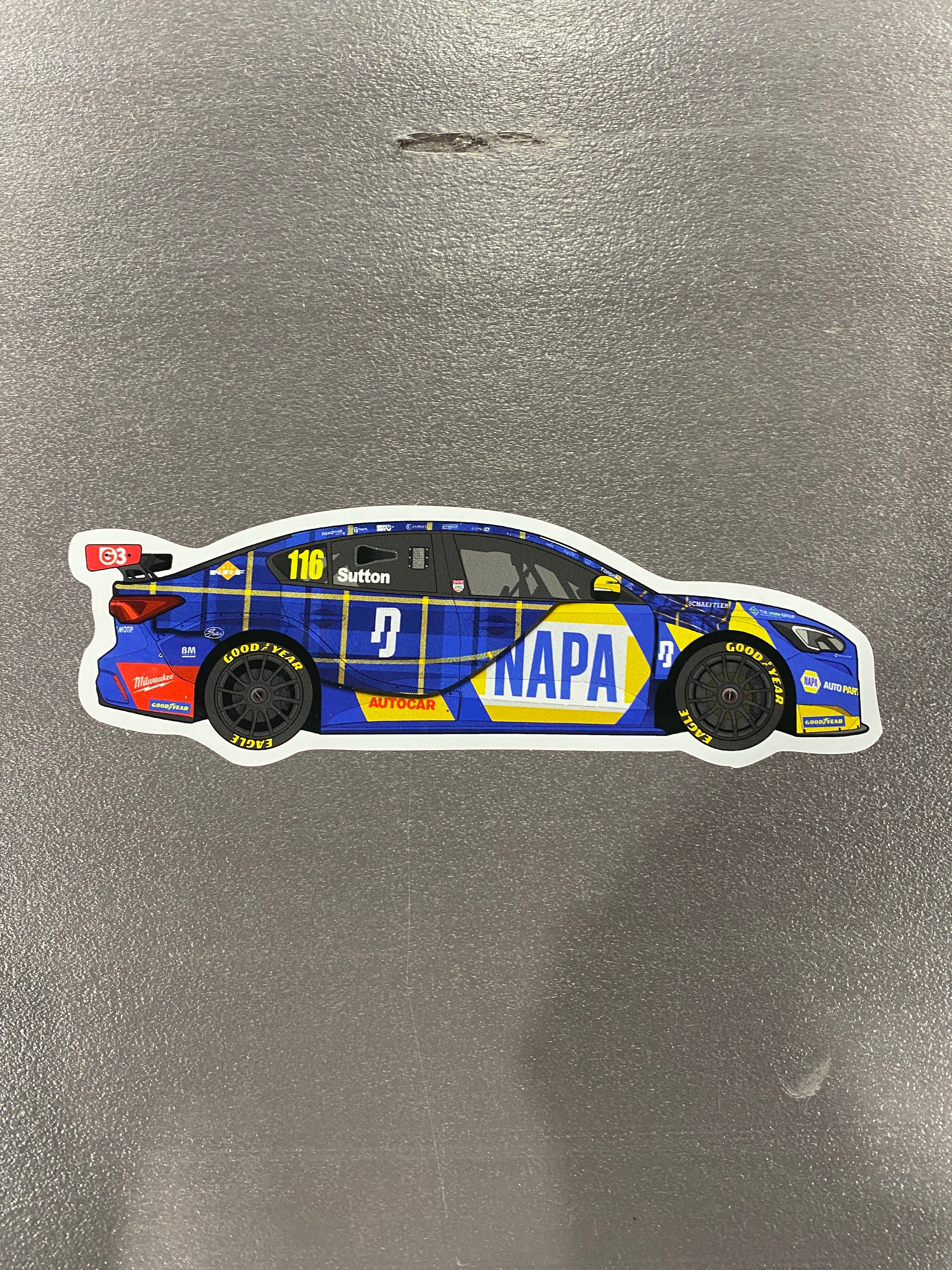 Ashley Sutton - NAPA Racing - Race Against Dementia - Ford Focus Titanium - 2026