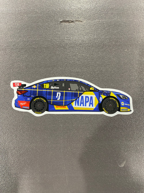 Ashley Sutton - NAPA Racing - Race Against Dementia - Ford Focus Titanium - 2026