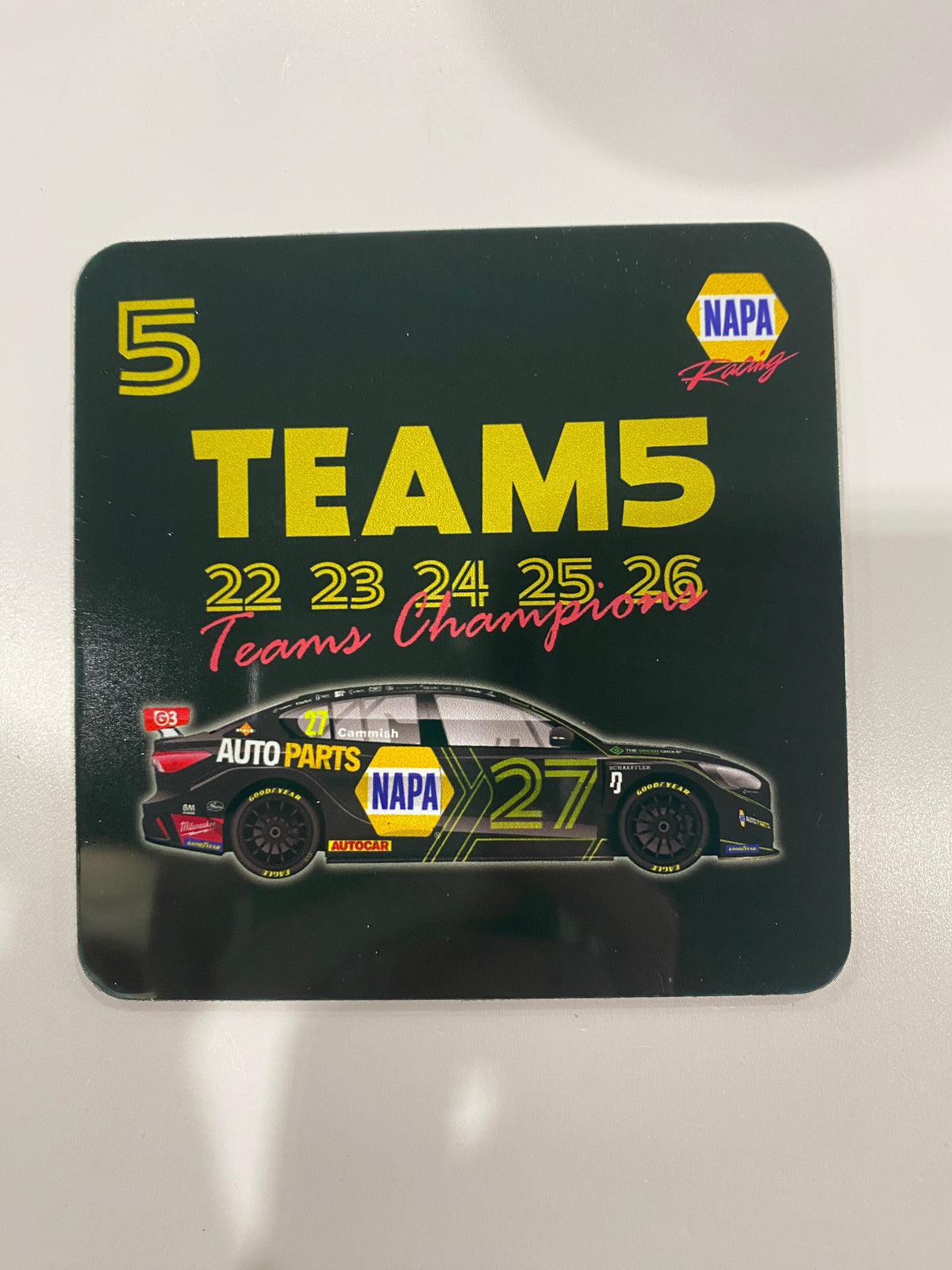 Dan Cammish (TEAM5) - NAPA Racing - Ford Focus Titanium - BRANDS - 2026 - Coaster