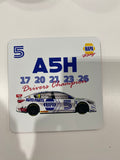 Ashley Sutton (A5H) - NAPA Racing - Ford Focus Titanium - BRANDS - 2026 - Coaster